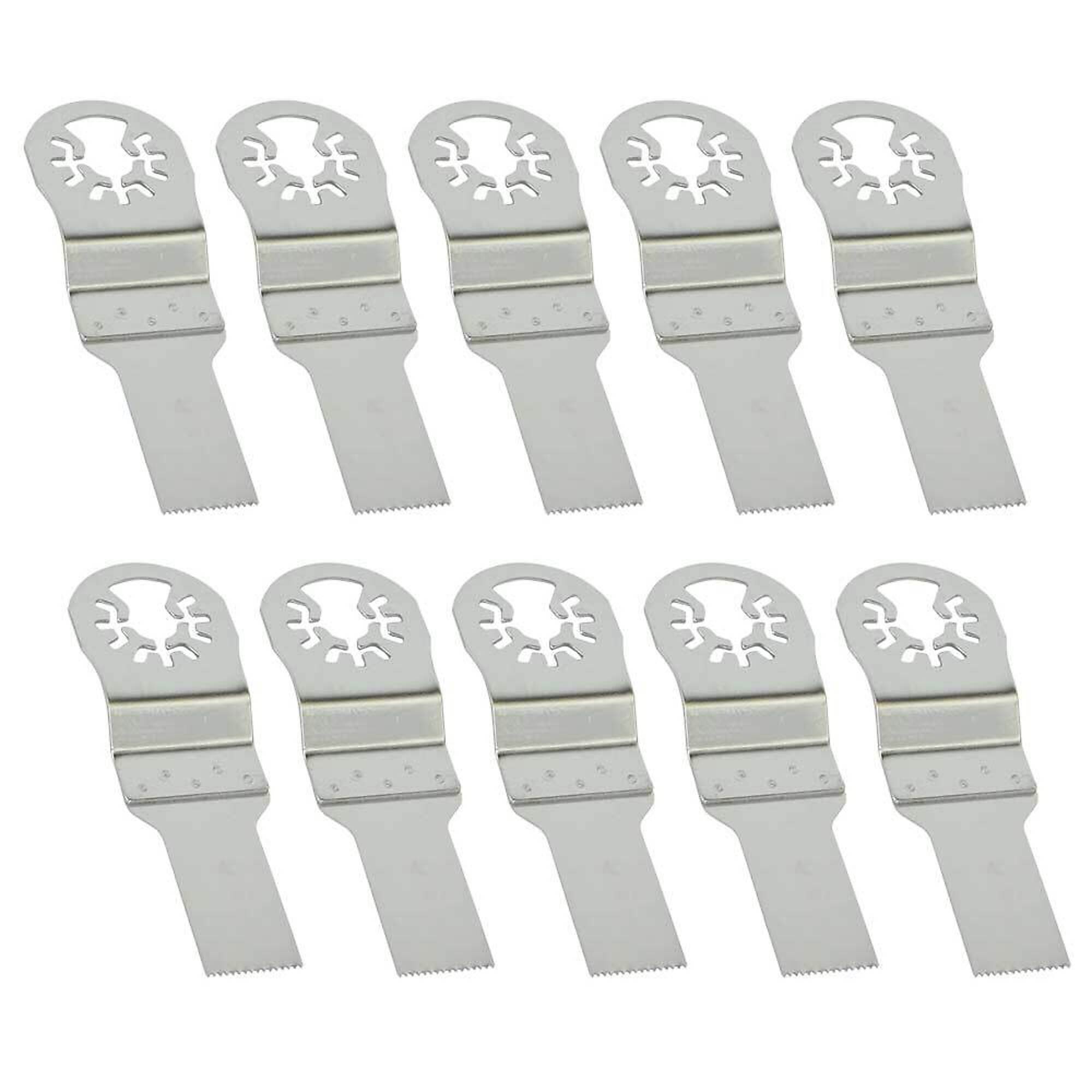 Versa Tool AB10F 20mm Stainless Steel Multi-Tool Saw Blades 10/Pk Fits Fein Multimaster, Dremel, Bosch, Craftsman, Ridgid Oscillating Tools